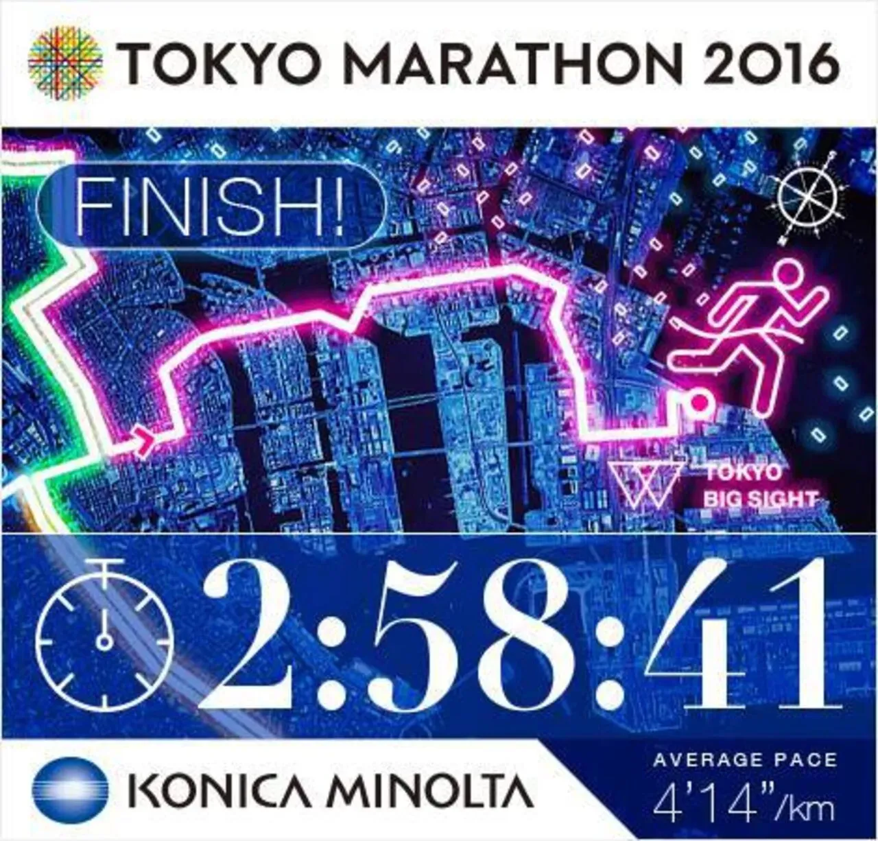 東京マラソン2016 レースレポート