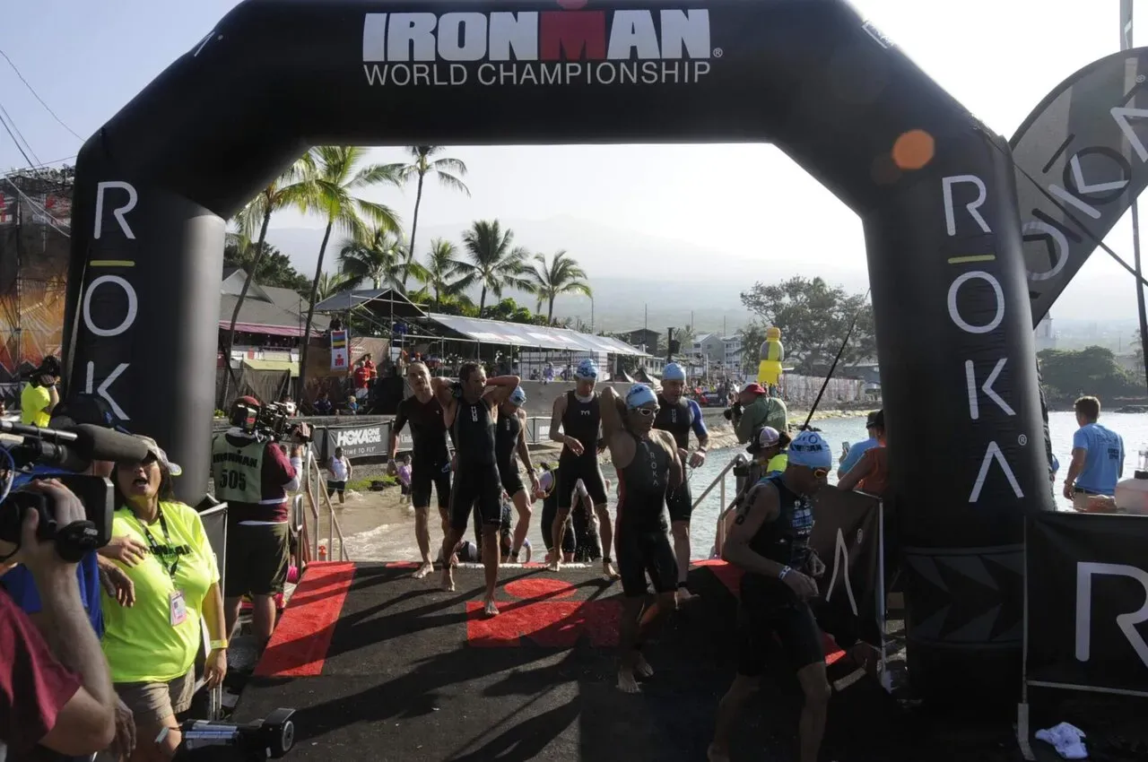 World Championshipのスイムレース