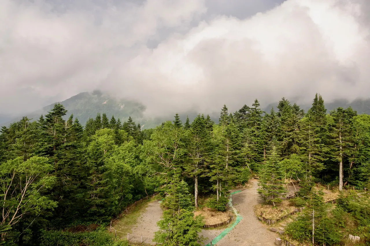中の湯温泉 - 焼岳 - 西穂山荘 - 西穂高駅 トレラン - 画像24