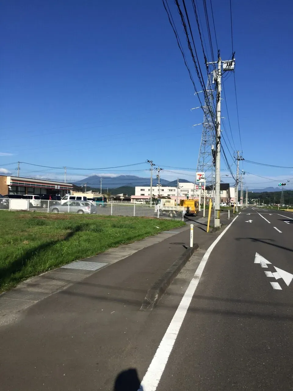 大河原から蔵王