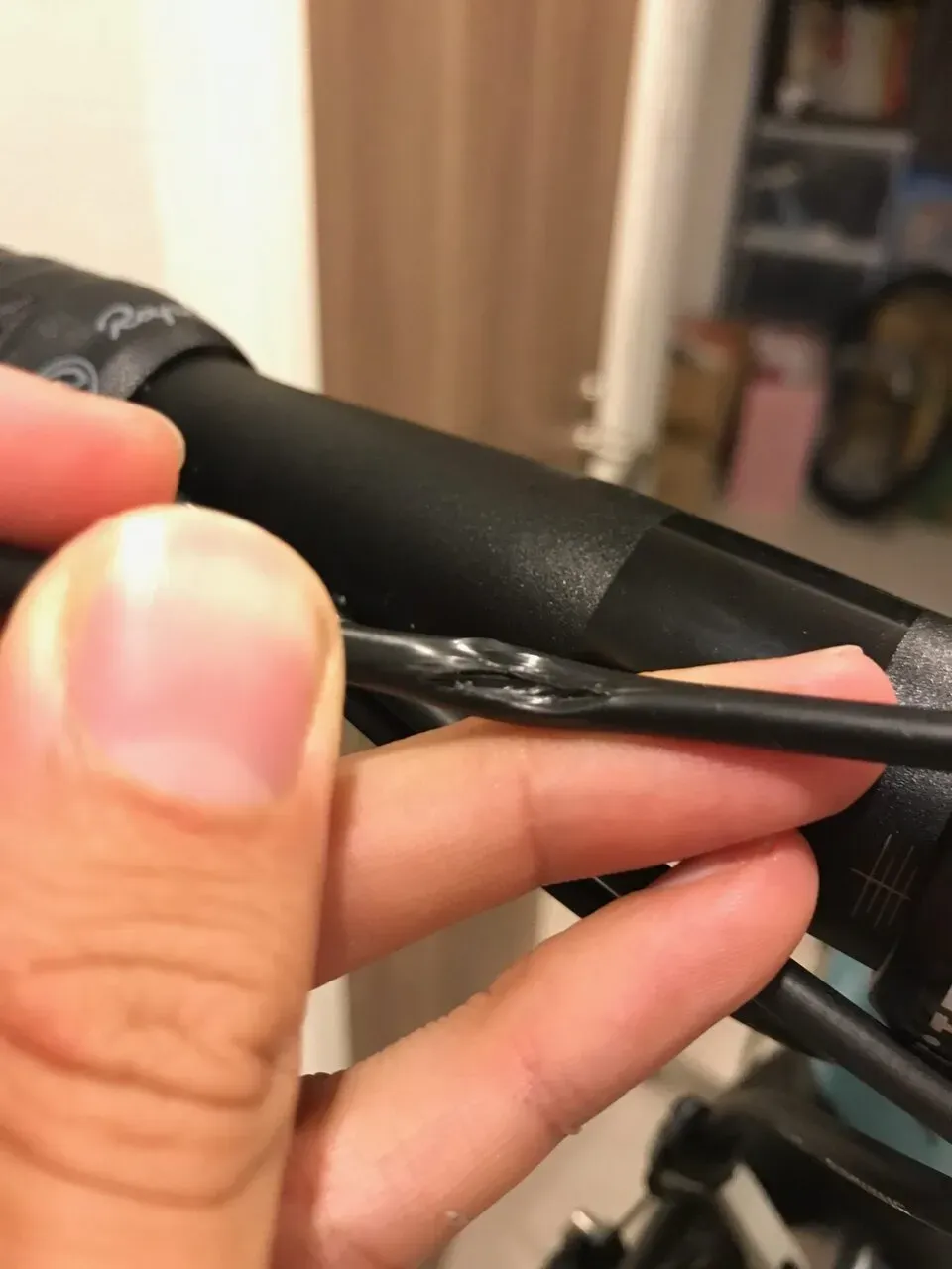 Specialized tarmacシフトケーブル交換 - 画像4