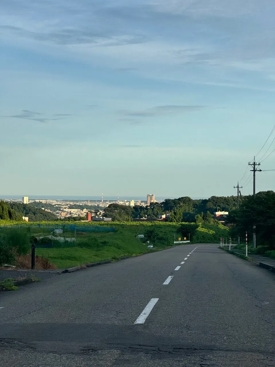 金沢大学付近からの眺望