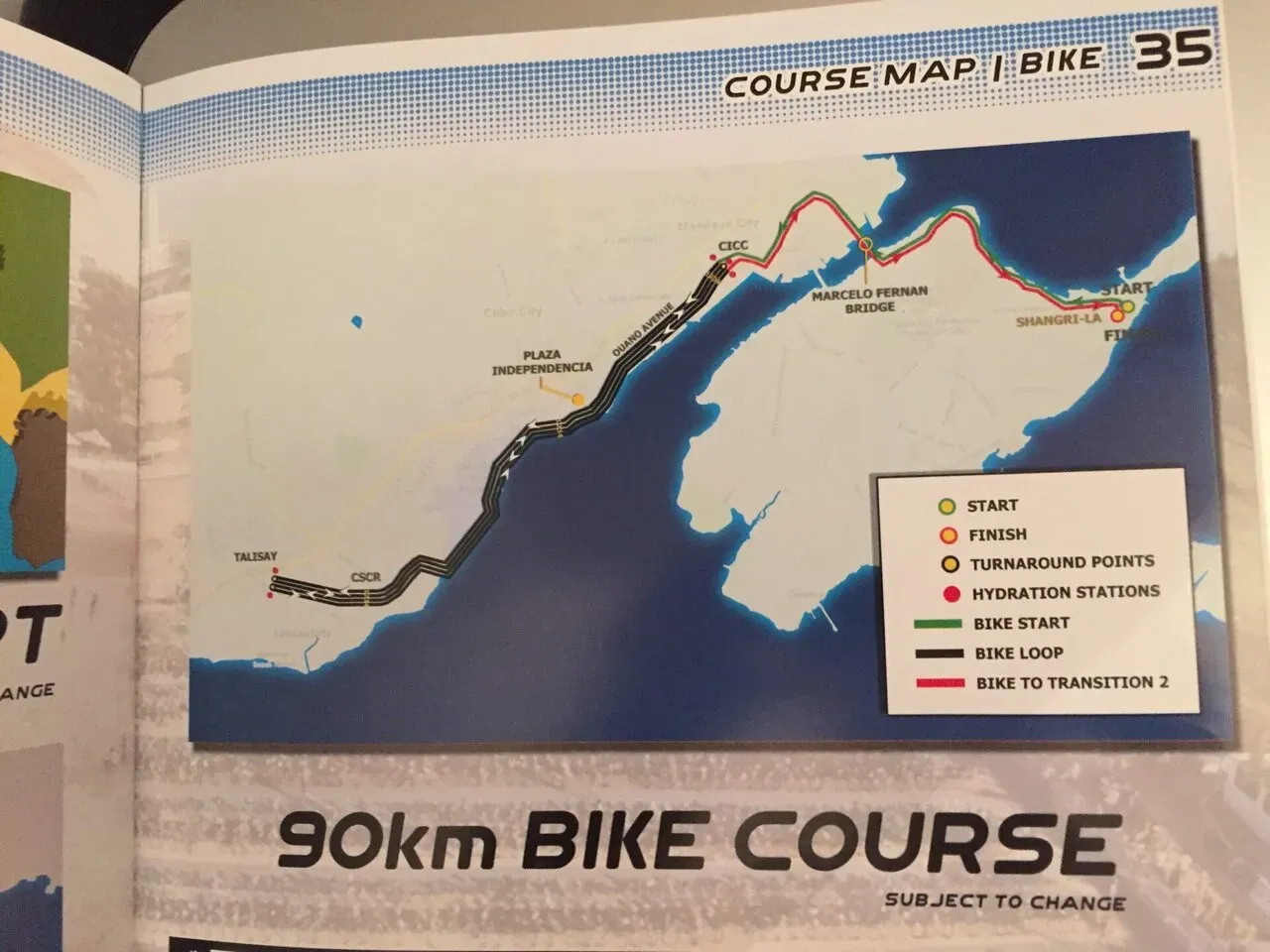 ironman philippines 2015 bike course