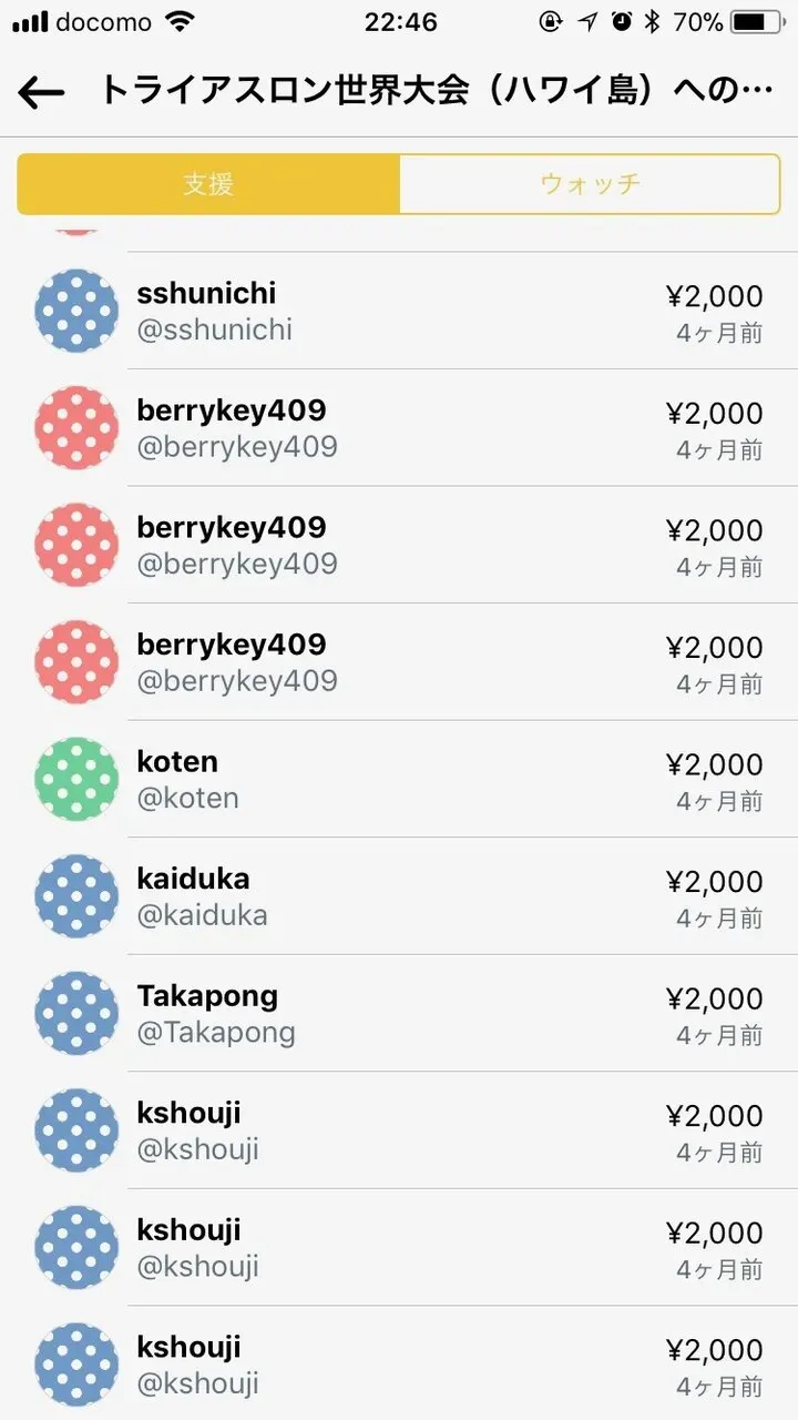 クラウドファンディングによって遠征費を調達するテスト - 画像4