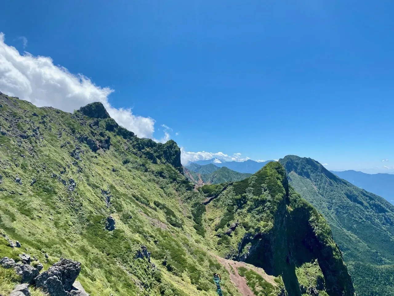 八ヶ岳の南の方(硫黄岳、天狗岳、赤岳、横岳)をトレラン - 画像48