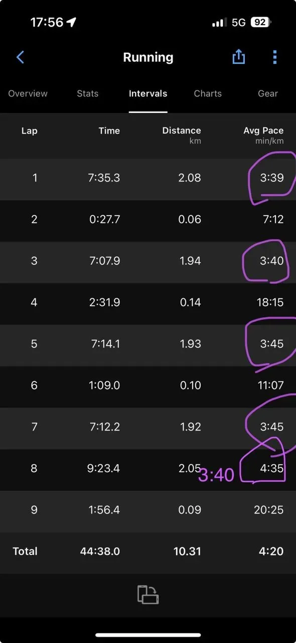 フルマラソン駅伝に参加！2km x 5本走りました - 画像8