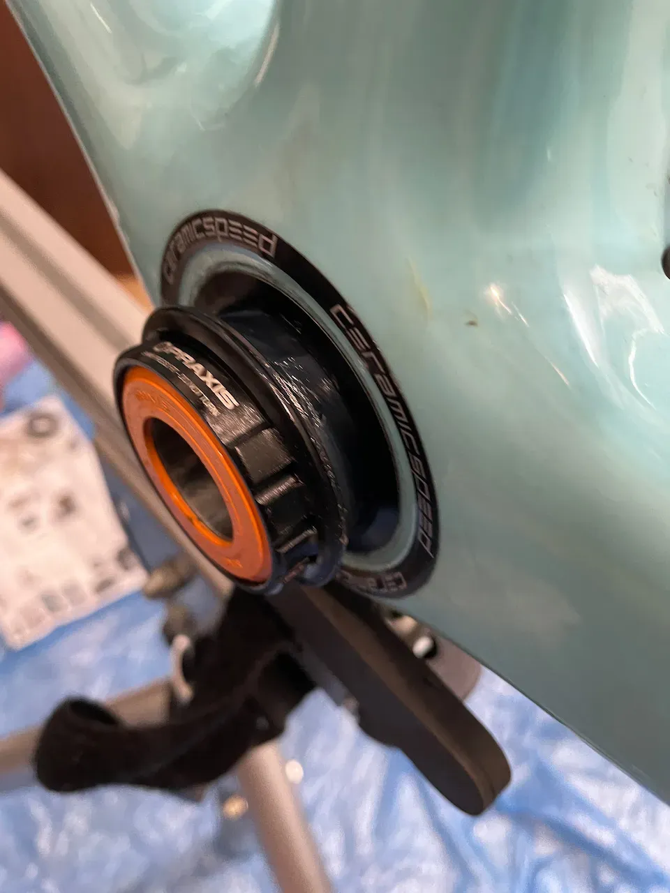 4iiiのUltegra クランクパワーメーターの取り付け - 画像9