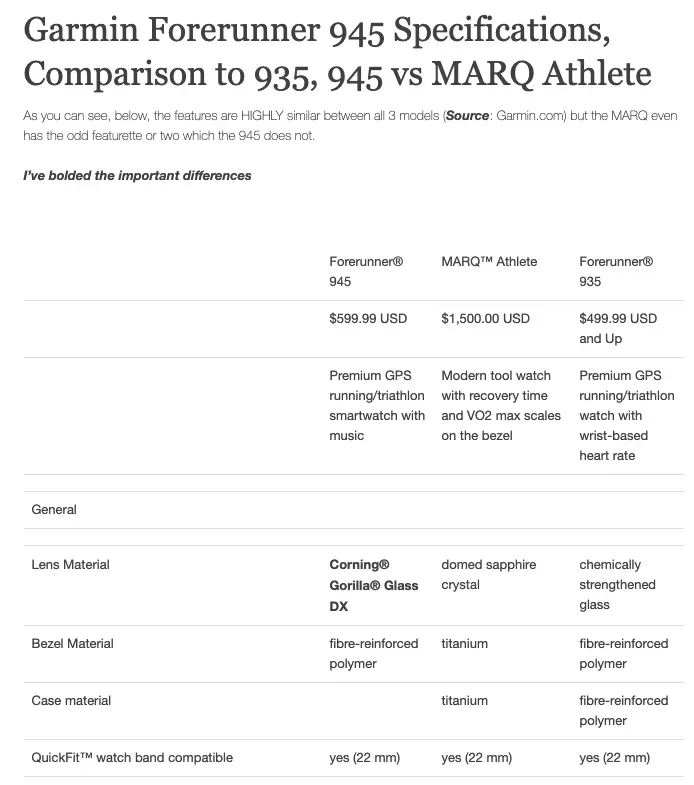 Garmin Foreathlete 945買いました。935から買い換えるべきか？→NO （トレランするならYES） - 画像2