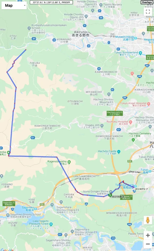 陣馬・高尾山トレランでAPRS運用 - 画像2