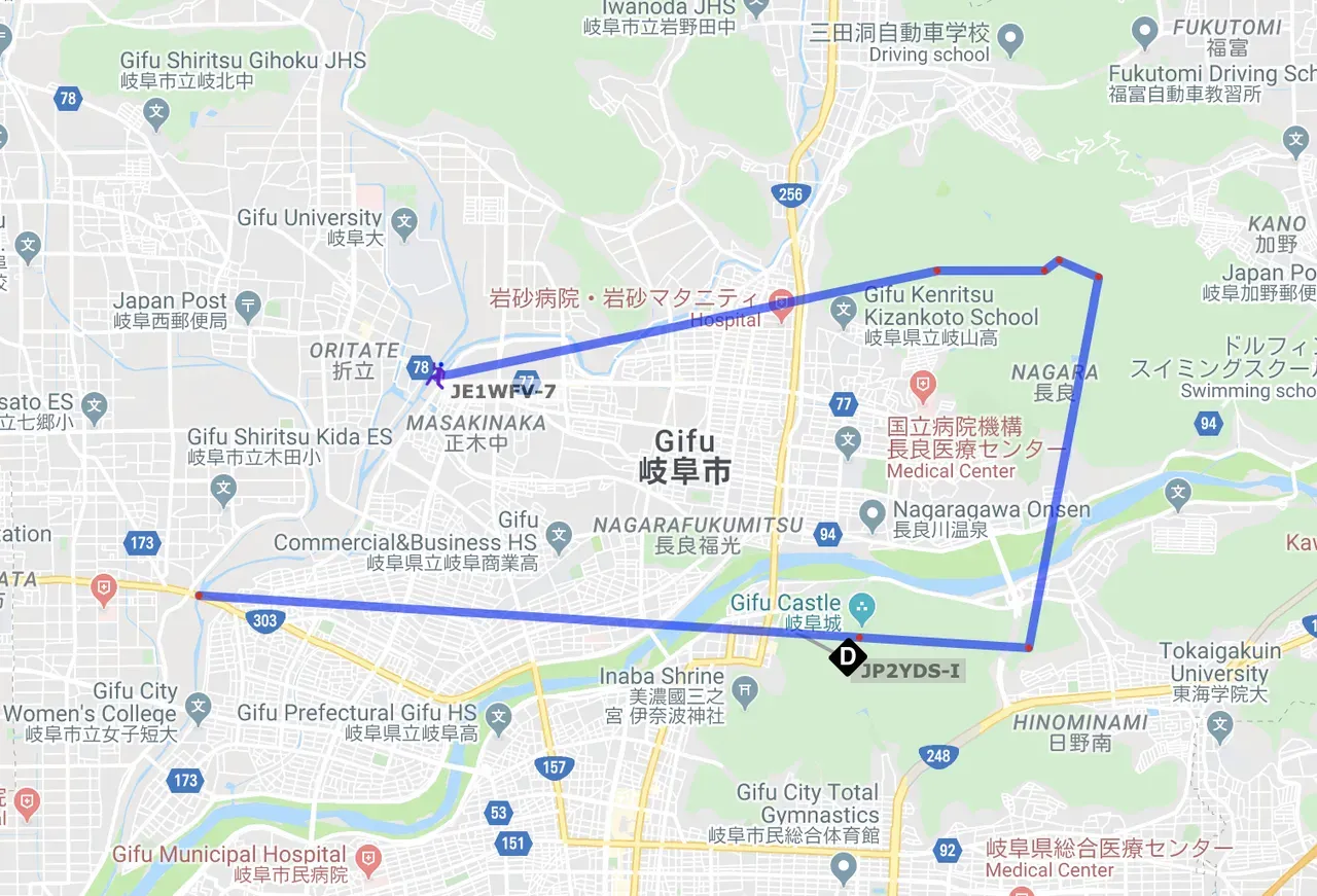 金華山、百々ヶ峰でAPRS運用 - 画像2