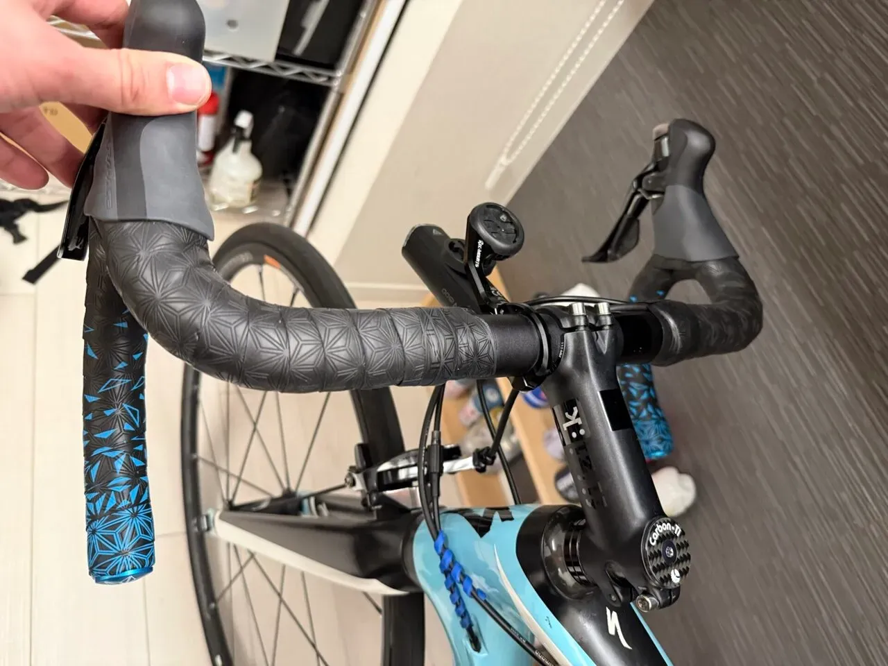 バーテープとブラケットカバー交換 - 画像6