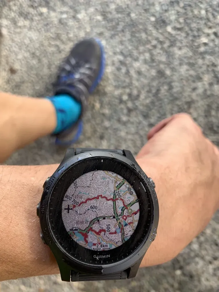 陣馬山へ峠走 トレーニング 36km - 画像12